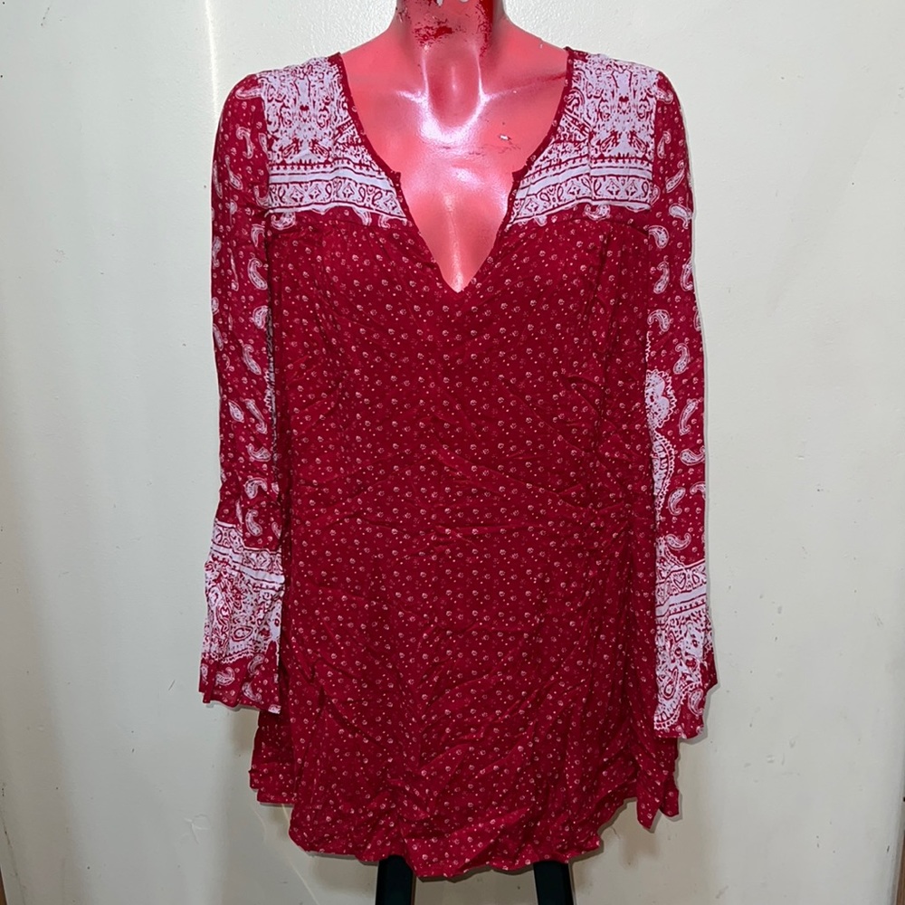 Free People tunic top shirt blouse